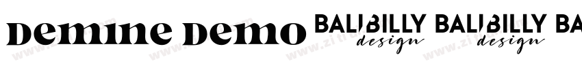 Demine Demo字体转换